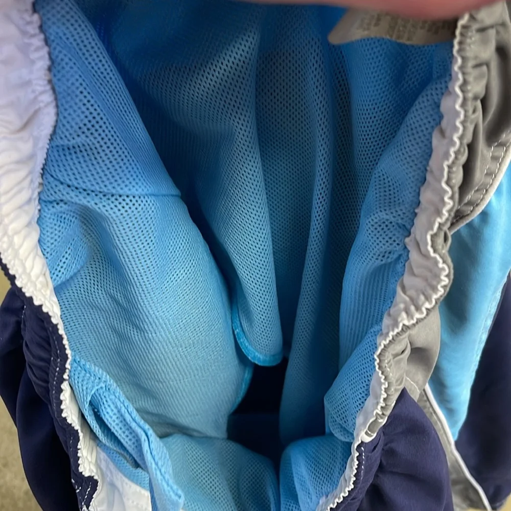 OP Ocean Pacific Men’s Lined Swim Trunks Large EUC